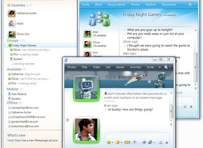 Не могу войти в windows live messenger